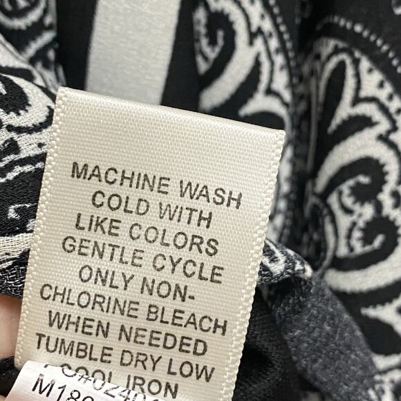 Y2K Style Black White Fairy Grunge Hippie Fairycore Asymmetric Midi Skirt Stage - Picture 7 of 9